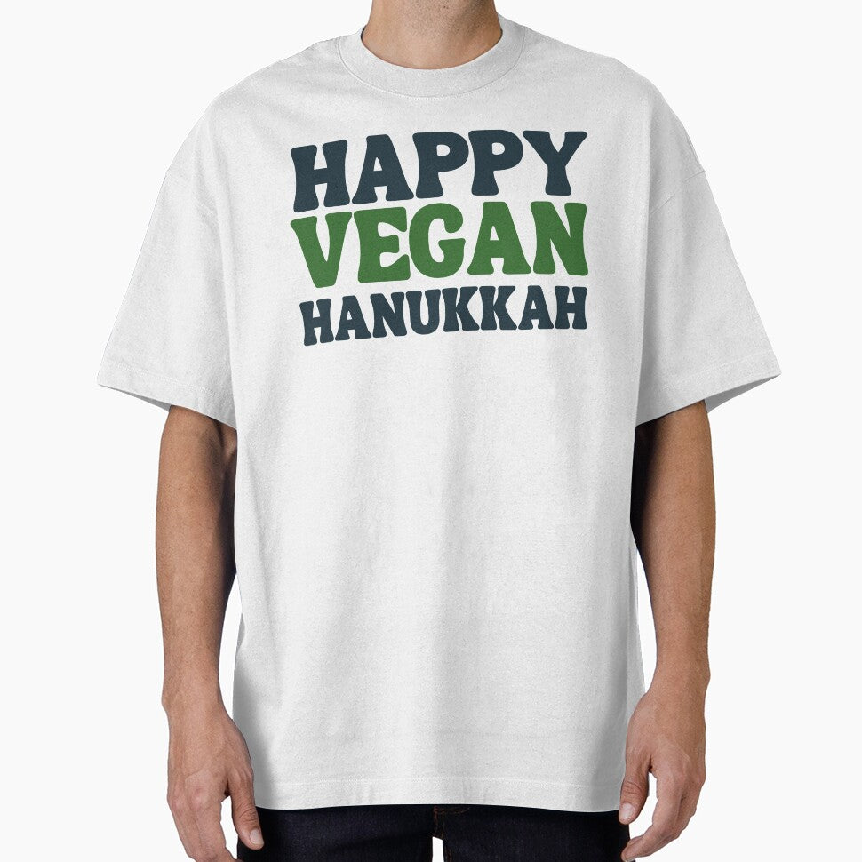 happy vegan hanukkah 2021 by happinestSHOP