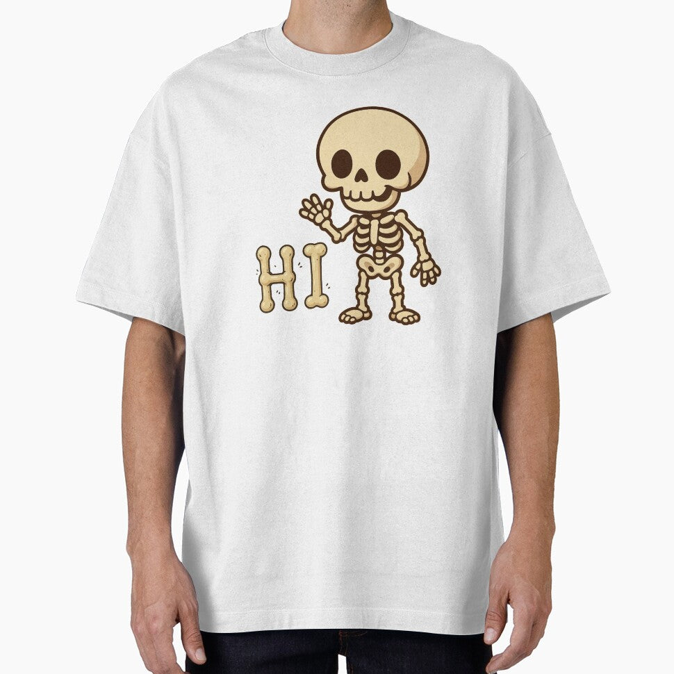 Cute Cartoon Skeleton Halloween Gifts by Prints-by-Olaf