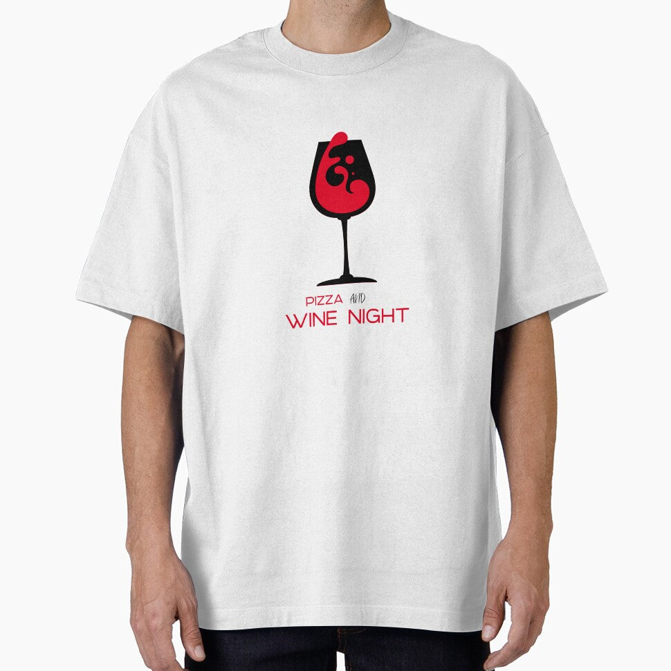 Pizza And Wine Night by S Diaz
