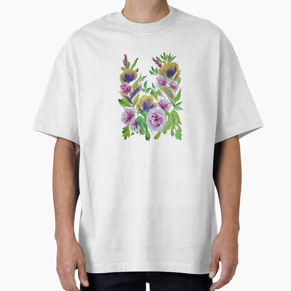Ombre Wild Flowers One Stroke Art by ArtOfMelania