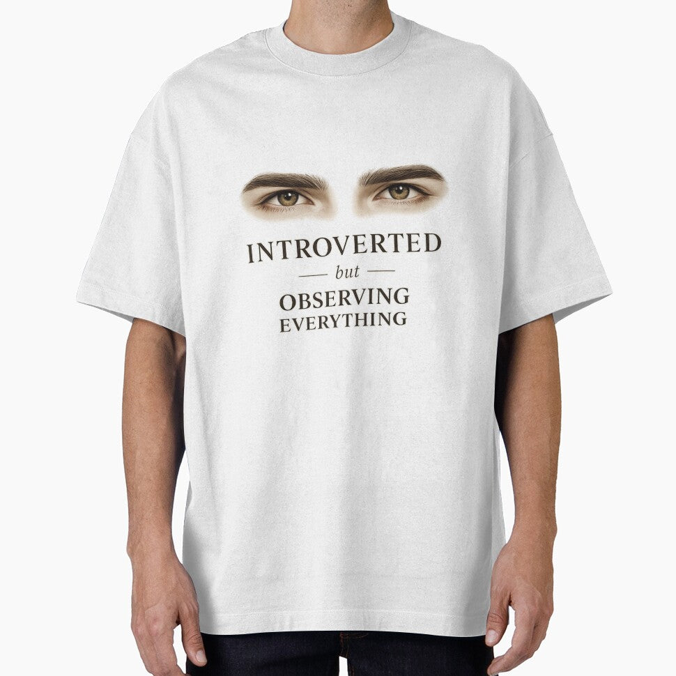 Introverted But Observing Everything Minimalist Eye Design by WaveInkDesigns