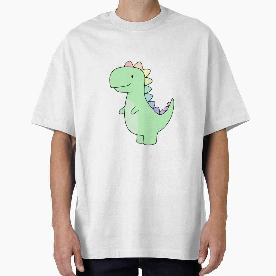 Cute rainbow dinosaur by sowing