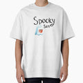 Adorable Ghost with Coffee Mug - Spooky Season Vibes by Kozhyna