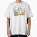 Skeleton Wildflower Meadow Botanical by Moizento