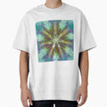 Abstract tie dye flower by VWDigitalPaint