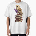 Amethyst Owl Spellbook Stack by IllumeInk