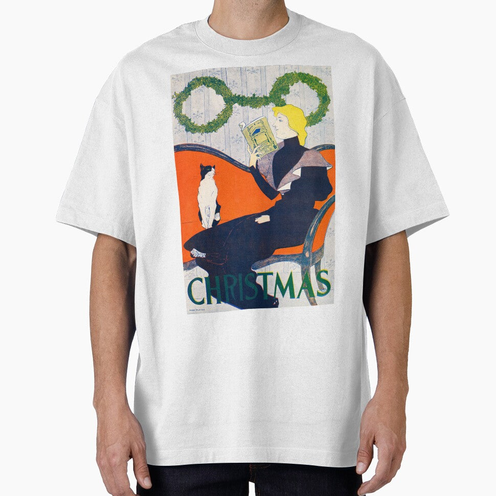 Vintage Christmas (1894) print by Edward Penfield by Designedbysm