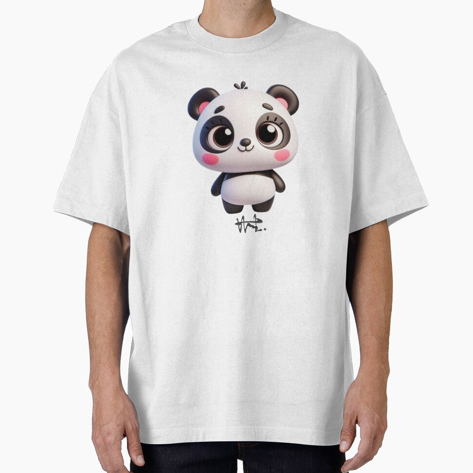 Cute Kawaii Panda in a minimalist style by MagicalLoveShop