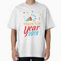 Happy New Year 2018 T-Shirt for Men and Women by AllStarMerch