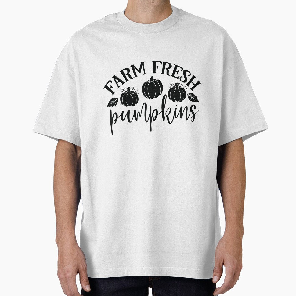 Farm Fresh Pumpkins Rustic Autumn Fall Vibes Design by FuzionRaptor