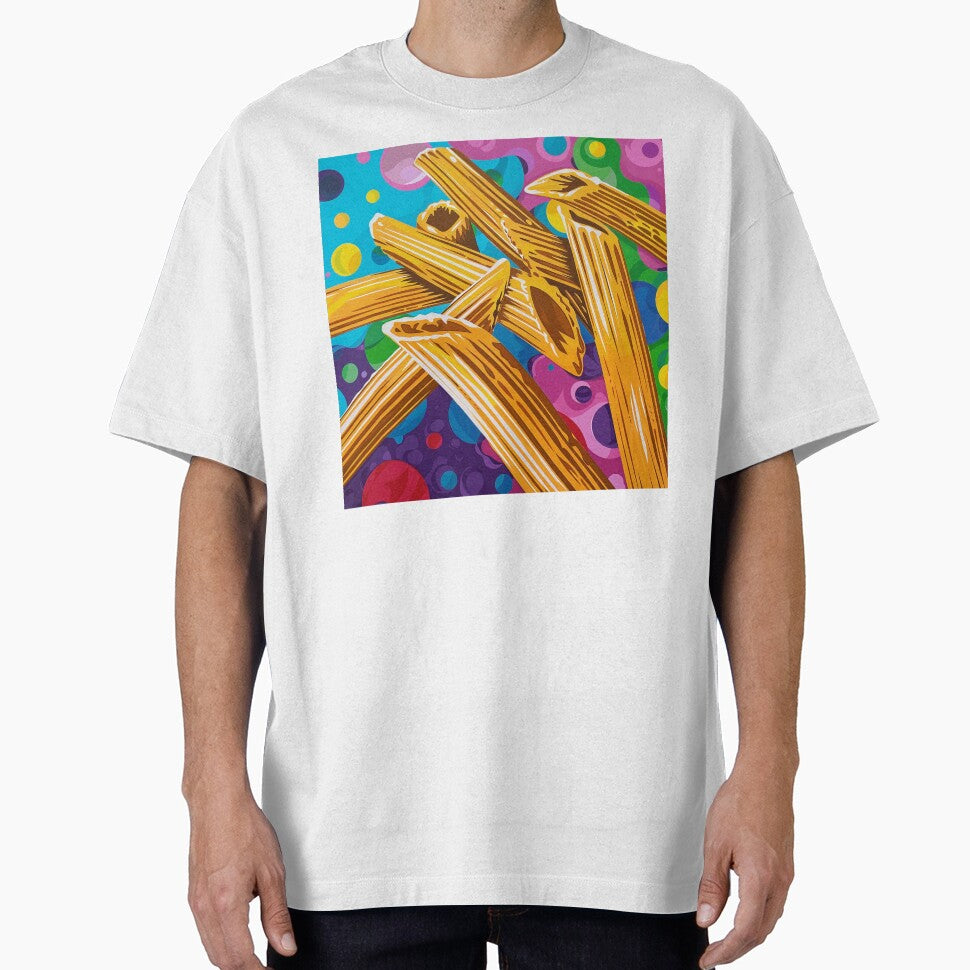 Penne Pasta Pop Art 3 by AstroRisq