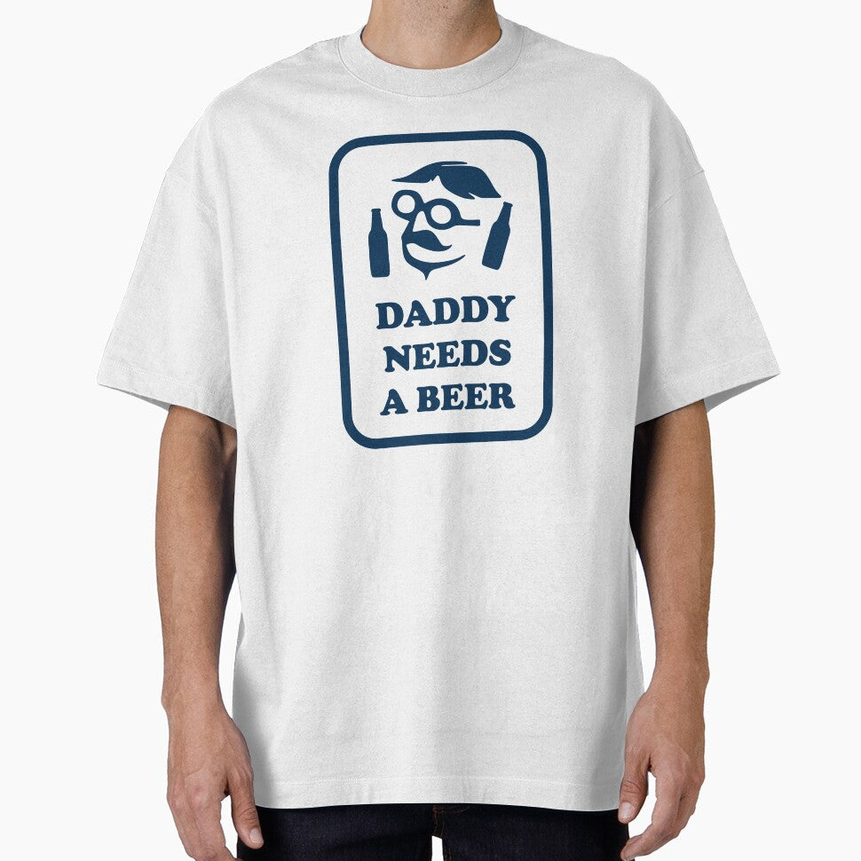 Daddy Needs A Beer - Good Beer Drinker - Beer Break - Native Drunk Beer is made by men wine by god - Beer Lover - Beer Fanatic - Beer is Life by mellinnshirts