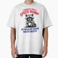 Speed Bump Racoon by CharlottePlaceArt