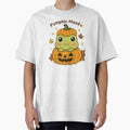 Cute Pumpkin Frog Halloween Kawaii Sticker – Cozy Fall Autumn Design by Lilypad Shop