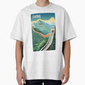 Great Wall of China - China Vintage Travel Poster Retro by artra-shop