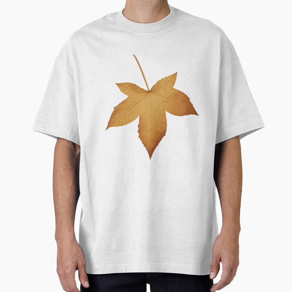 Minimalist Soft Cream Autumn Maple Leaf Aesthetic Art by Fine-Arts-Lab