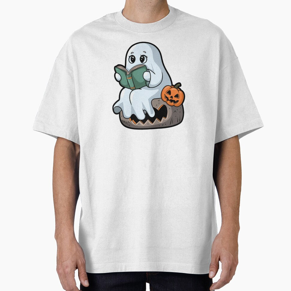 halloween cute ghost by Playful Strokes pom@pom