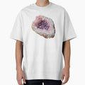 Purple Amethyst Crystal Geode Aesthetic by jianina-alondra