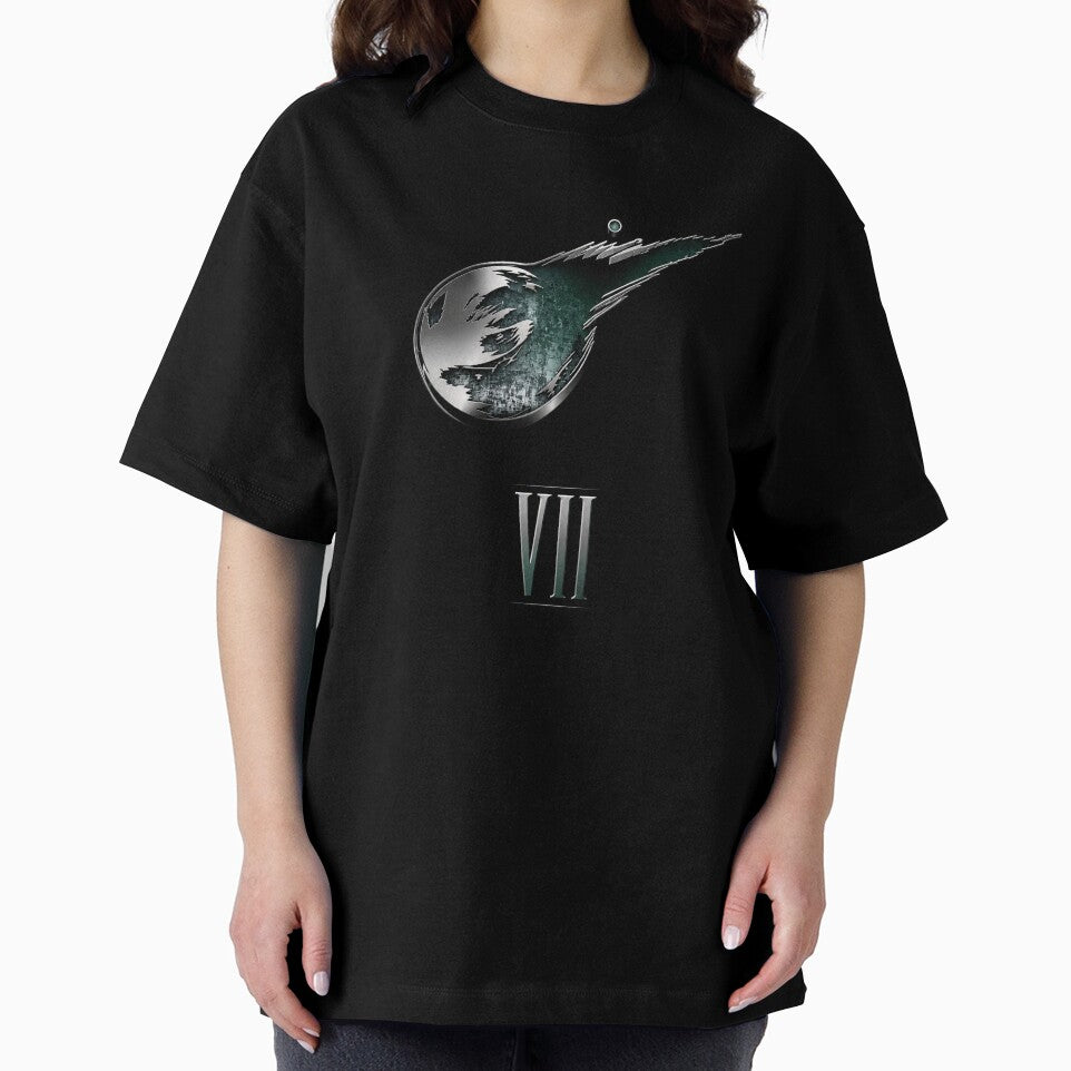 Minimalist Final Fantasy VII meteor logo by Jerhus