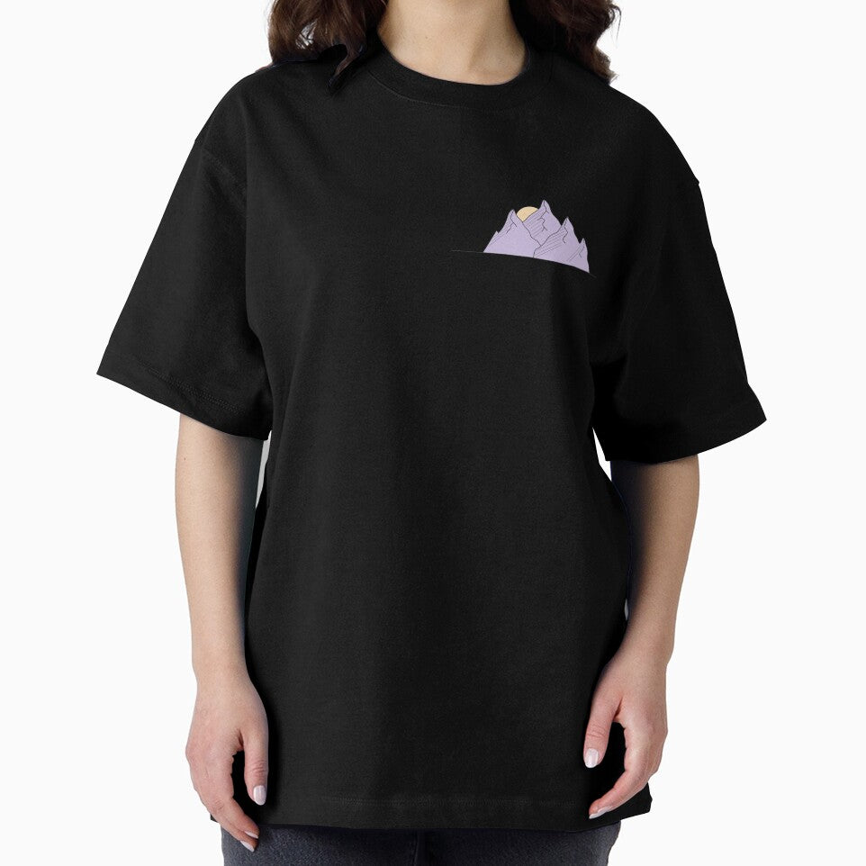 Sunset on the Mountain Horizon by SaffronMilk Stickers