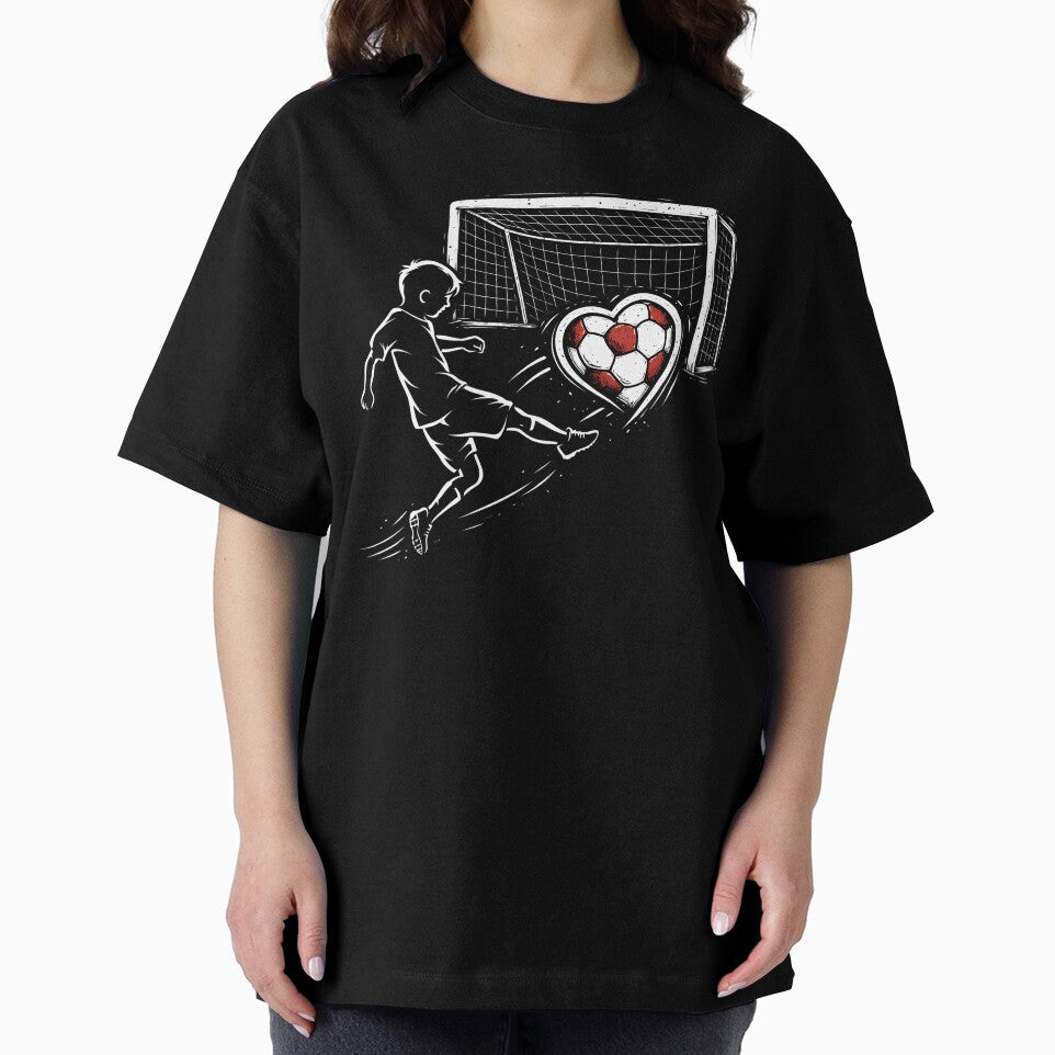 Soccer Player Love Goal Design - Play With Heart by Wicked.Teez