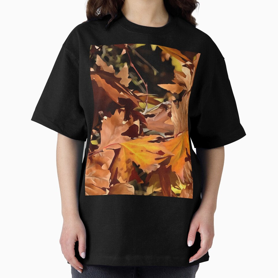 Artistic Fall Leaves In Autumn Sunshine by taiche