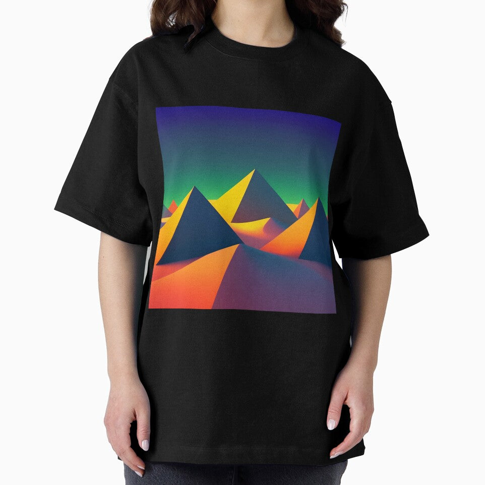 Dark minimalist moutain geometry - 10 by SpecialForceART