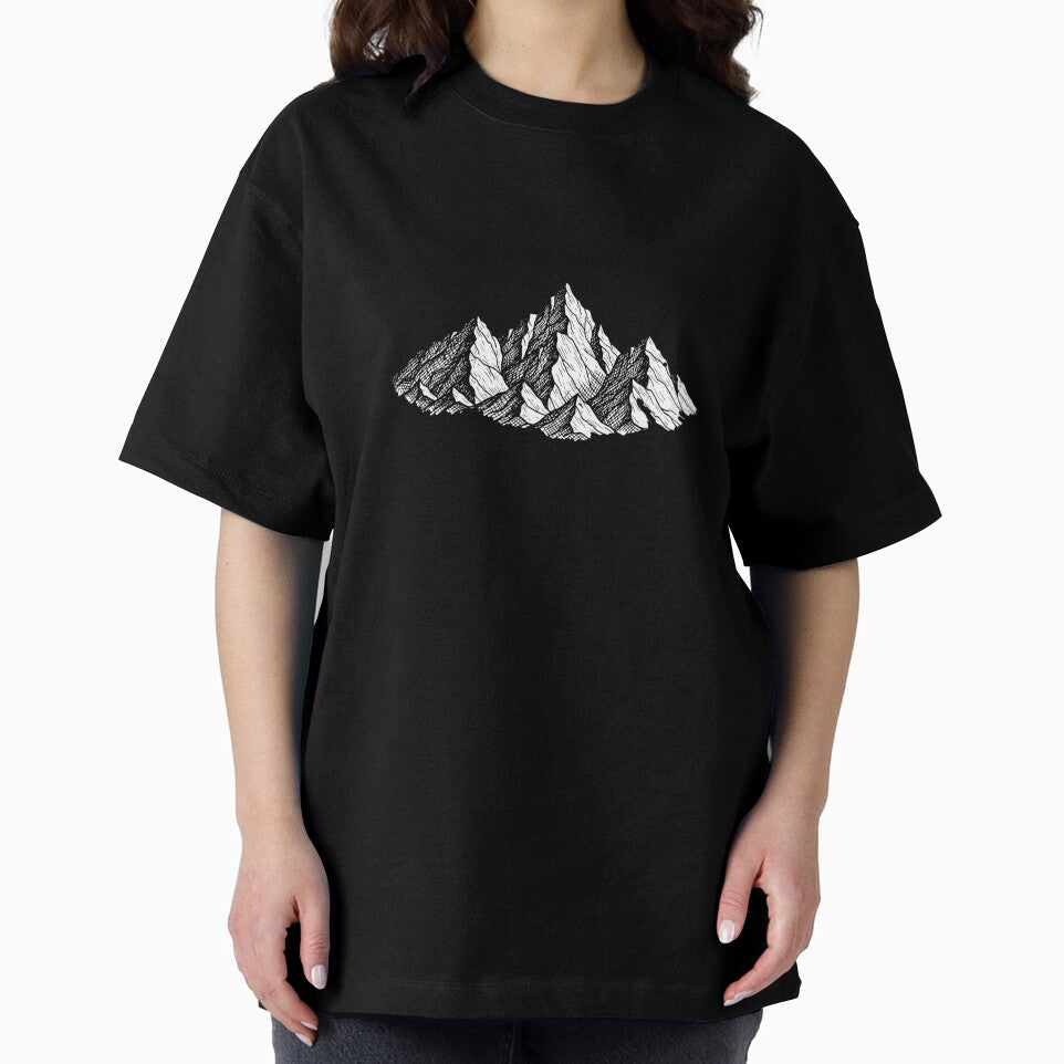 Minimalist Hand Drawn Mountain Peaks by PopStars1993