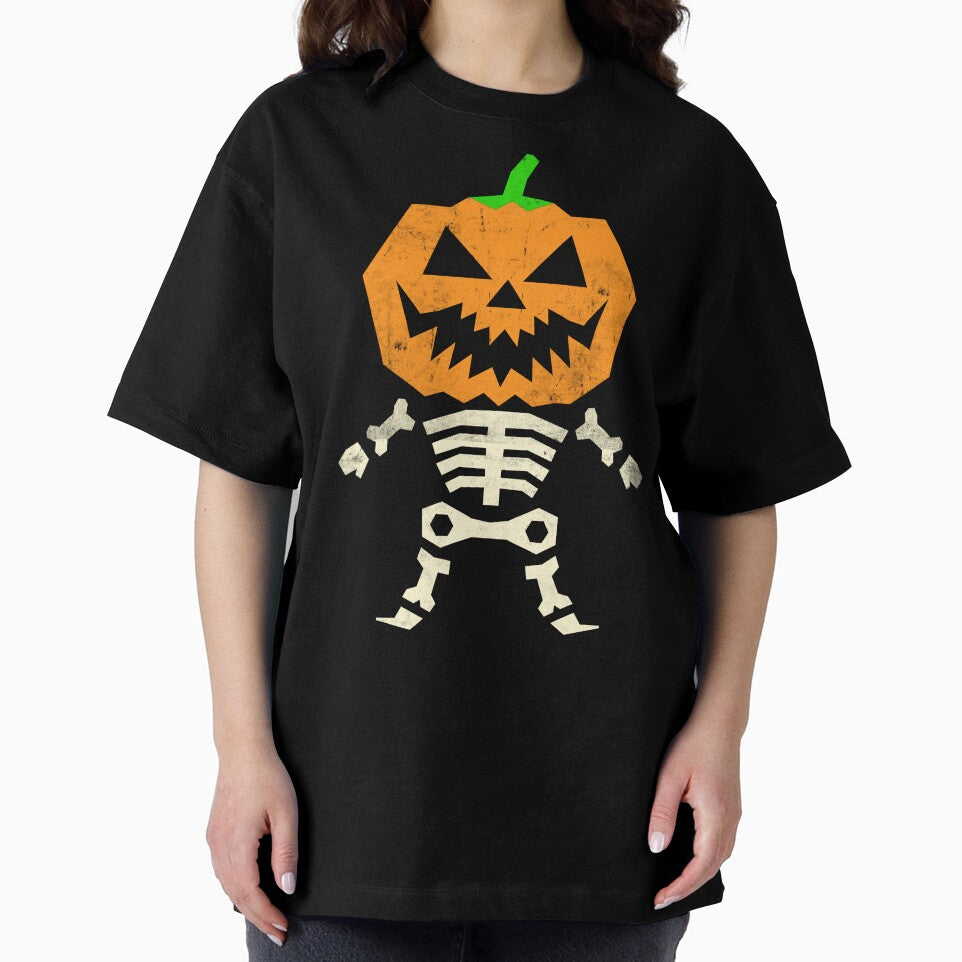 Vintage Halloween Pumpkin Head Skull 3 by the Zarock Shop