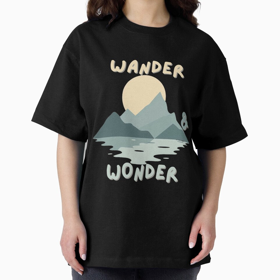 Wander and Wonder – Minimalist Mountain Sunset by PMTaurus