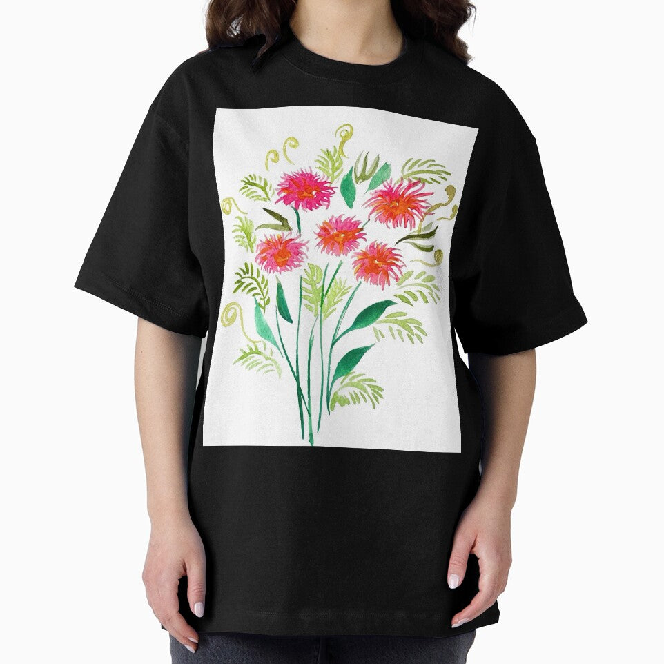 Wildflowers Watercolor Pattern by TinTinBloom