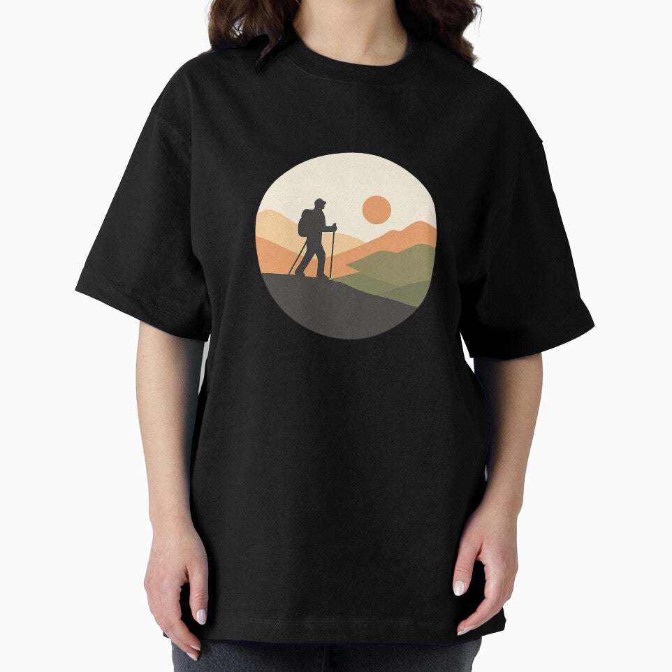 Lone Hiker Circular Emblem by Fernova