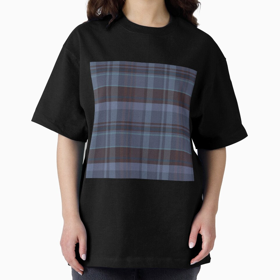 Winter Aesthetic Iona 2 Hand Drawn Textured Plaid Pattern by GenAumonier