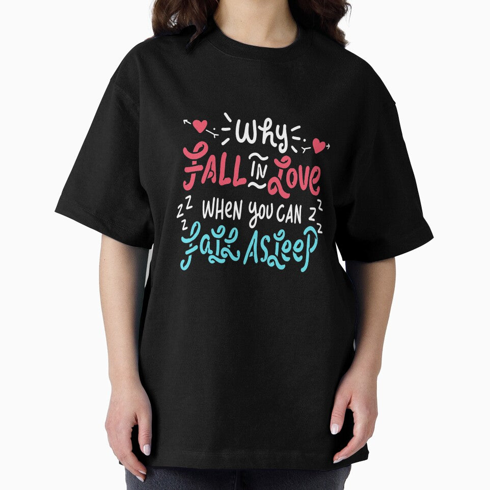 Funny Fall Asleep T-Shirt Gift For Tired People by Manisma Road