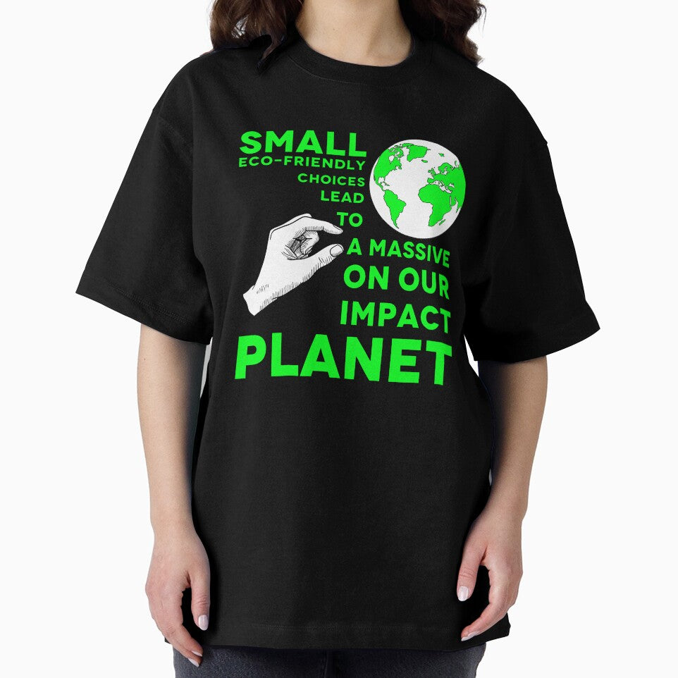 Small Eco-Friendly Choices Big Impact – Earth Sustainability Design by MONTRIS