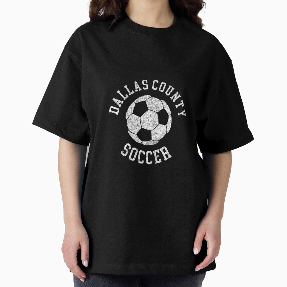 Dallas County Soccer Retro Distressed 90's Vintage Premium by MollyLYork