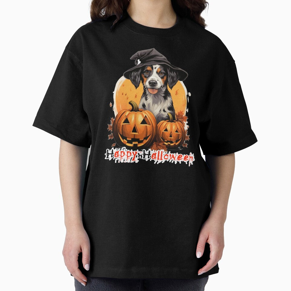 dog halloween happiness by phatshop789