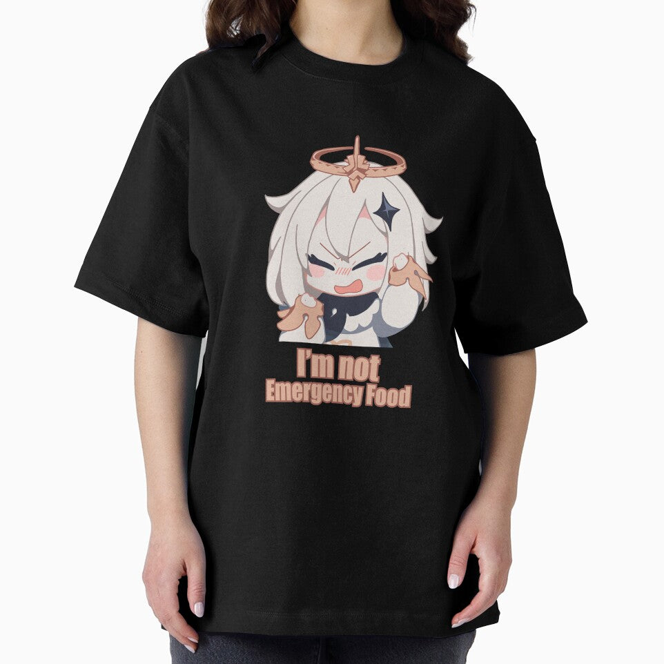 Paimon Genshin Impact I'm not Emergency Food by Edgeshirt