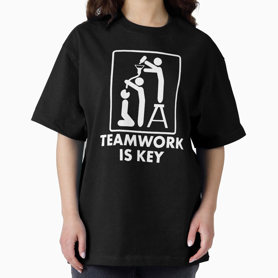 Beer Drinking - Teamwork Is Key by clickmostro