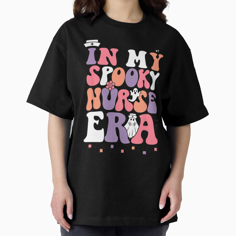 In My Spooky Nurse Era Halloween Groovy Ghost Spooky Nurse by lirdondedejg