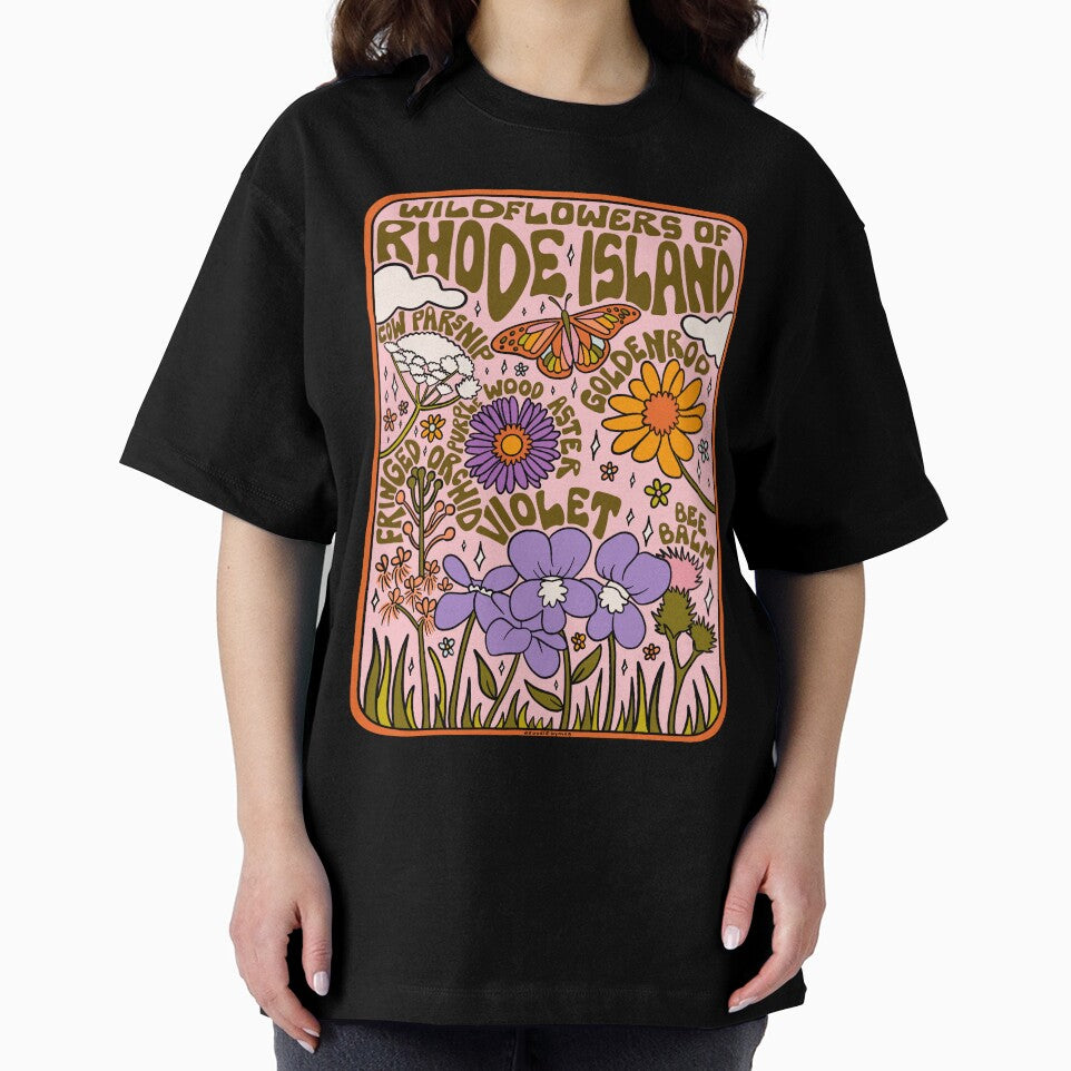 Rhode Island Wildflowers by doodlebymeg
