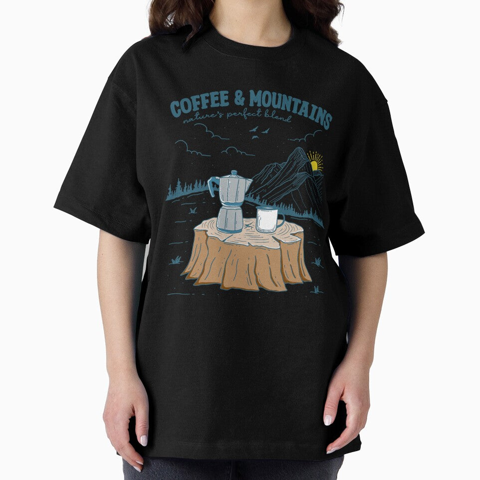 Coffee and Mountains by ethnicdrawing