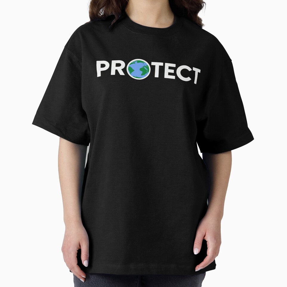 Protect Earth Minimalist Typography by Alex Songs