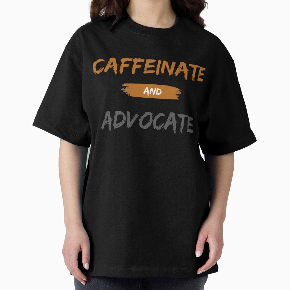 Caffeinate And Advocate by ZenDoodle