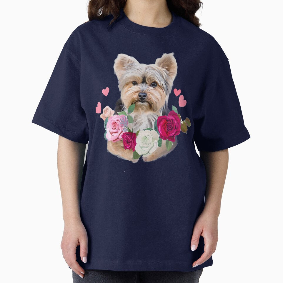 Cute Yorkie flowers by PetArt  ⭐⭐⭐⭐⭐