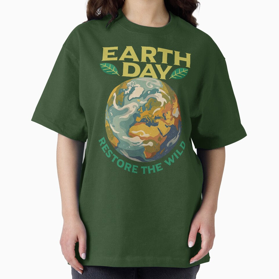 Earth Day Restore the Wild Nature Conservation Aesthetic by LinaValearte