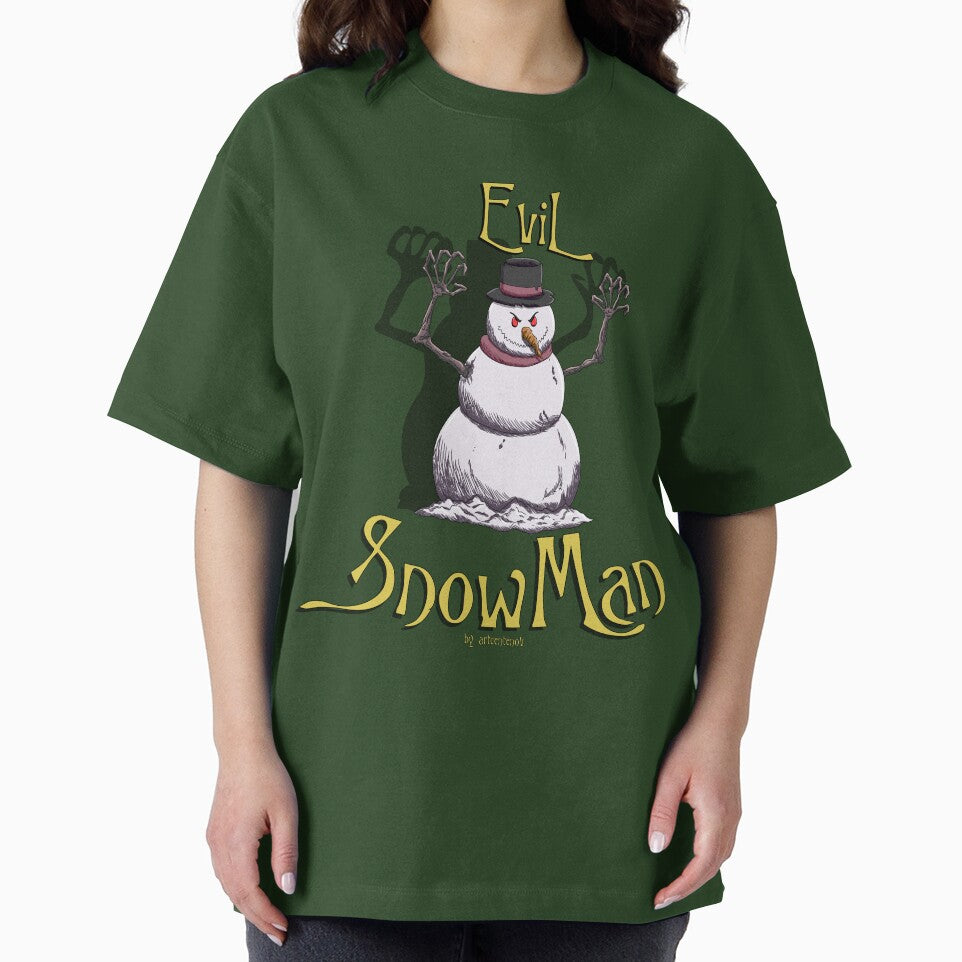 Evil Snowman by artcentenov