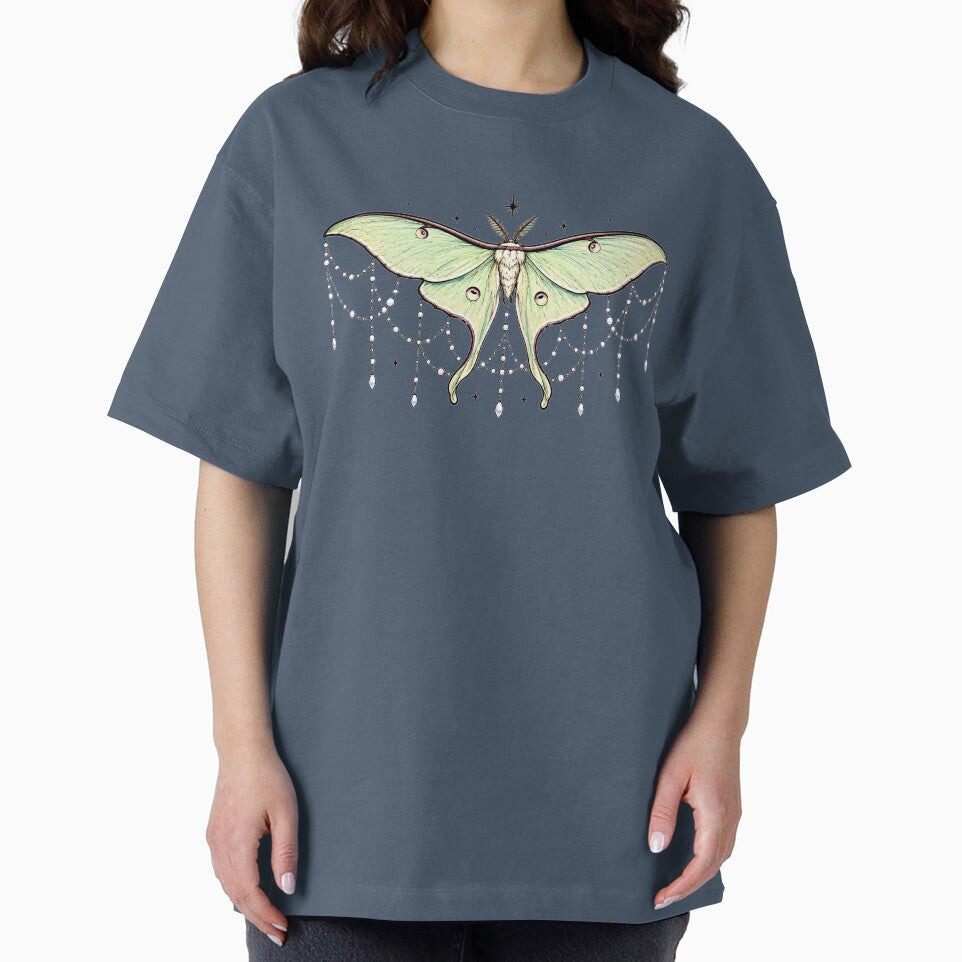 Fancy Luna Moth Tattoo by fairycoffins