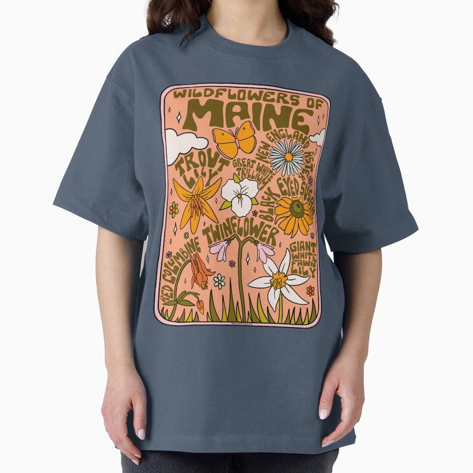 Maine Wildflowers by doodlebymeg