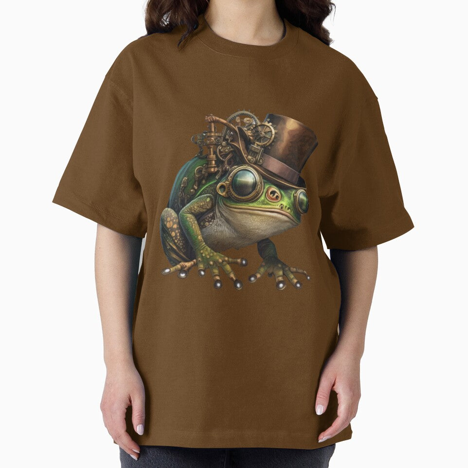Steampunk Frog VI by SpectrumDesign9